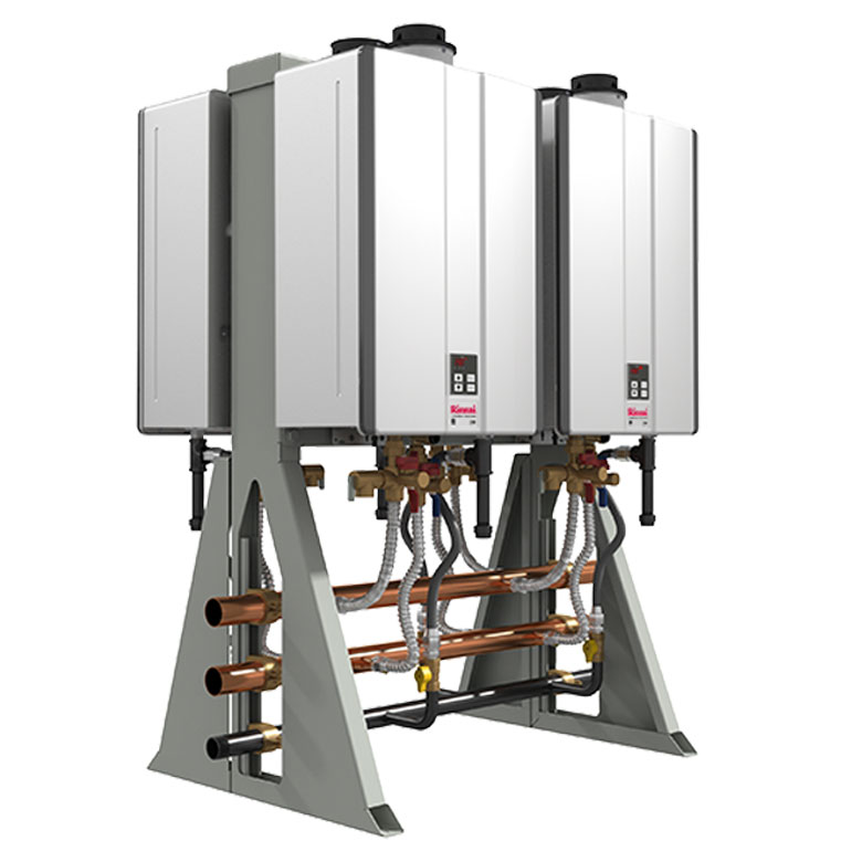 Rinnai Tankless Rack Systems are incredibly efficient and reliable! Get yours today!